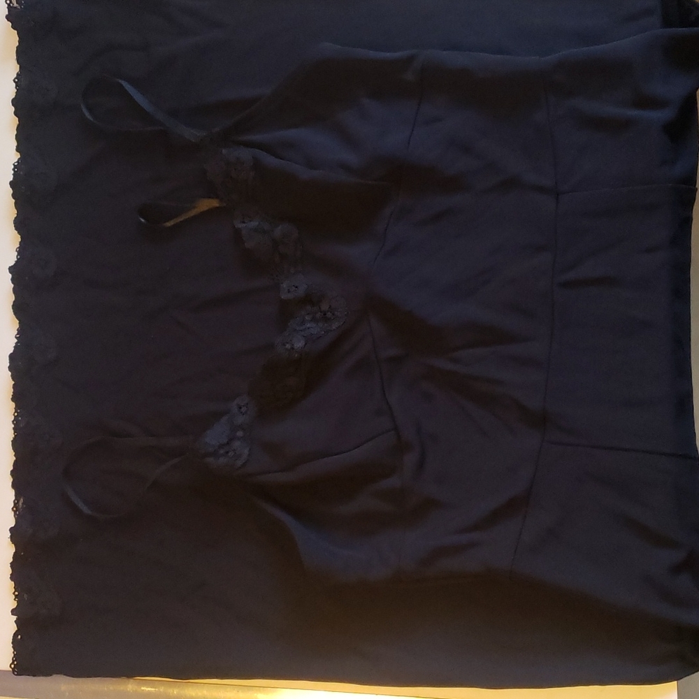Black Express slip dress